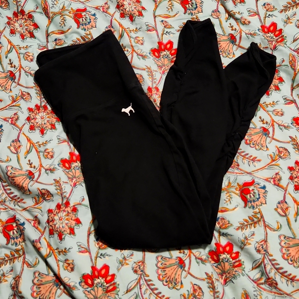 PINK Ruched leggings